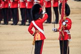 during Trooping the Colour {iptcyear4}, The Queen's Birthday Parade at Horse Guards Parade, Westminster, London, 9 June 2018, 11:21.