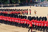 during Trooping the Colour {iptcyear4}, The Queen's Birthday Parade at Horse Guards Parade, Westminster, London, 9 June 2018, 11:49.