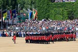 during Trooping the Colour {iptcyear4}, The Queen's Birthday Parade at Horse Guards Parade, Westminster, London, 9 June 2018, 11:52.