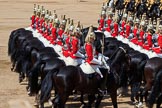 during Trooping the Colour {iptcyear4}, The Queen's Birthday Parade at Horse Guards Parade, Westminster, London, 9 June 2018, 11:59.